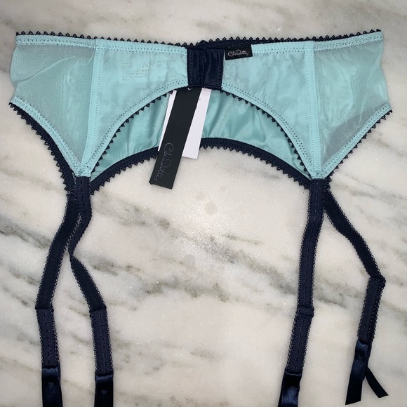 Claudette Dessous Paramour satin garter belt - Picture 5 of 7